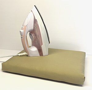 Portable table top ironing board